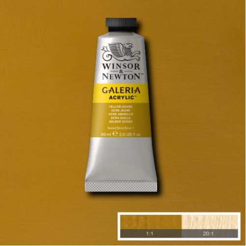 Winsor & Newton Galeria Akrilik Boya Yellow Ochre 60 Ml Winsor & Newton Galeria Akrilik Boya Yellow Ochre 60 Ml